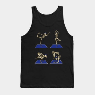 Skeleton Yoga Tank Top